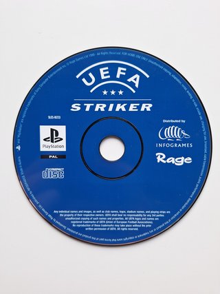 UEFA Striker PS1 - Solo Disco - Multilingua