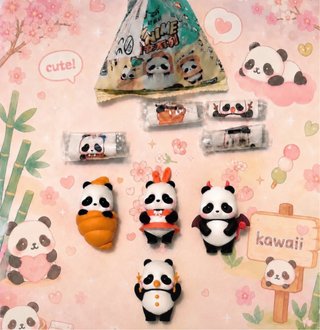 Figuras Panda 52TOYS MINIME