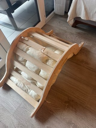 Conjunto Escalada Madera Natural Infantil
