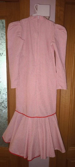 Vestido Chulapa Rojo y Blanco Lunares