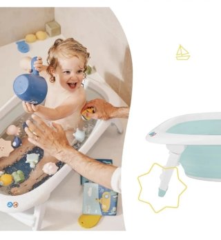 Bañera Plegable Bebé Badabulle NUEVO