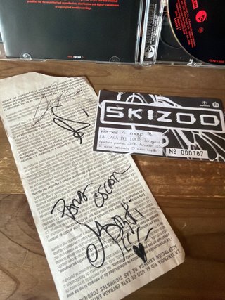 CD Skizoo sober Morti héroes del silencio Bunbury