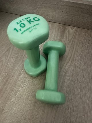 Pack Pesas/Mancuernas (1kg, 2.5kg, 4kg)