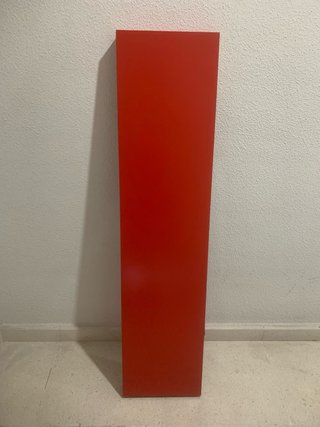 Balda Ikea rojo mate 110x26cm (tengo 2)