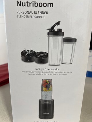 Batidora Ufesa Nutriboom Nueva