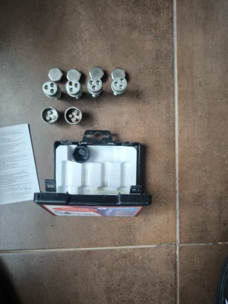 ​Tornillos Antirrobo M14x1,25 (L=28mm) - 2 Llaves