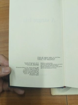 A sangre fría
