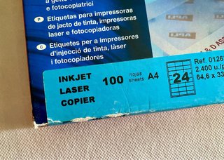 Etiquetas Apli 01263 (47 unidades)