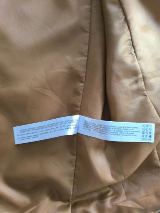 Blazer Zara Mujer Talla L Marrón Ocre