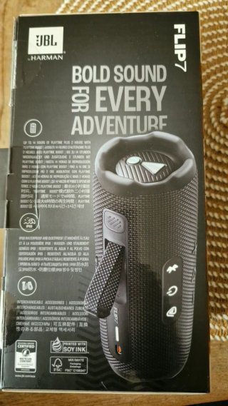 Altavoz JBL Flip 7 Bluetooth V5.4 Negro