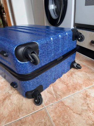 Maleta grande azul