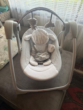 Hamaca bebé gris