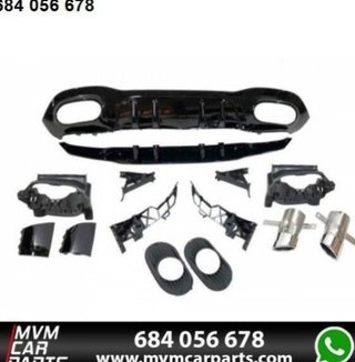Difusor Trasero Mercedes W177 AMG Look A35