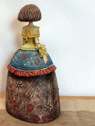 Figura Decorativa Menina