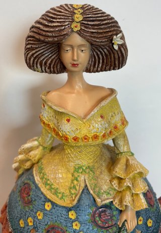 Figura Decorativa Menina