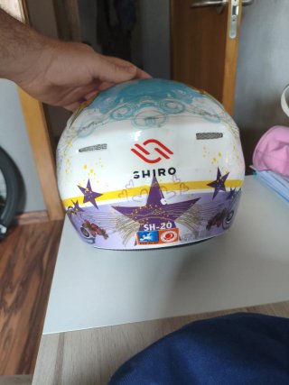 Casco Moto Shiro Niña Talla M (51-52cm).