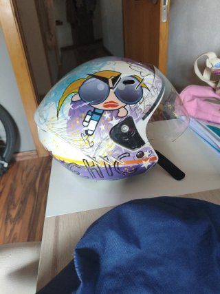 Casco Moto Shiro Niña Talla M (51-52cm).