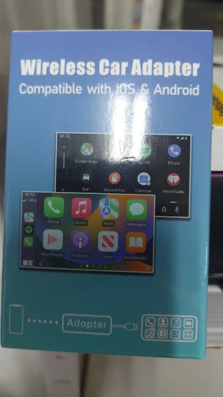 Adaptador Inalámbrico Coche iOS/Android