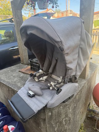 Conjunto Inglesina Aptika 3 en 1 Gris + isofix