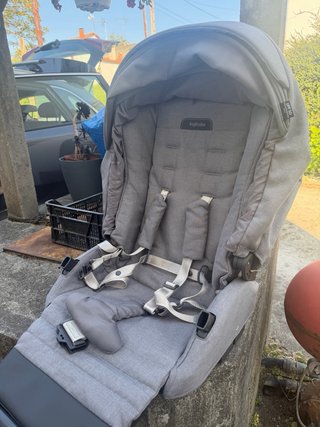 Conjunto Inglesina Aptika 3 en 1 Gris + isofix