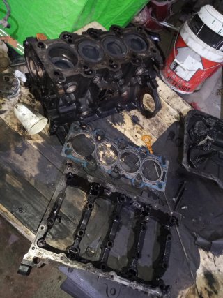 Bloque Motor Kia  Carens con Pistones Diesel 2015