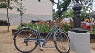Bicicleta Urbana Decathlon Elops 120