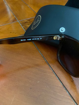 Montura Gafas de Sol Ray-Ban 4181 GRADUADAS!