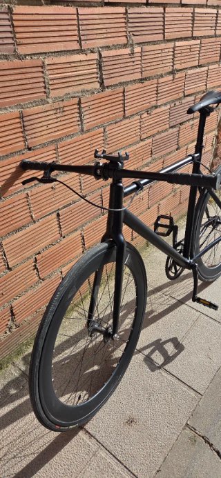 Bicicleta Fixie SantaFixie Negra