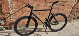 Bicicleta Fixie SantaFixie Negra