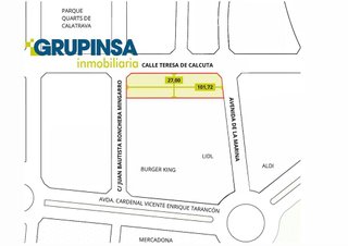 Terreno en venta en Zona Piscinas en Burriana