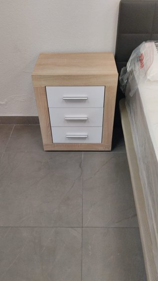 SET CAMA CABECERO MESA COMODA SINFONIER ARMARIO