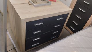 SET CAMA CABECERO MESA COMODA SINFONIER ARMARIO