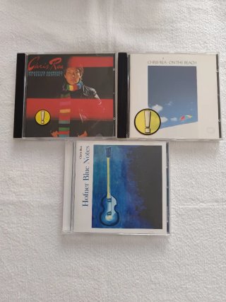 3 CDs Chris Rea: On The Beach, Hofner Blue Notes,