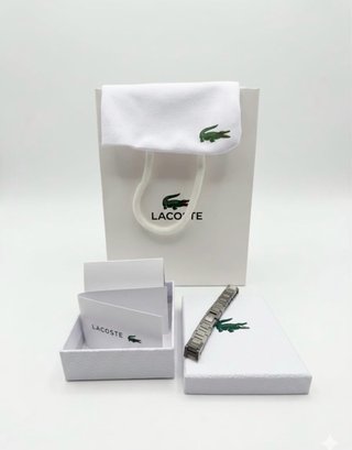 Pulsera Lacoste Plata