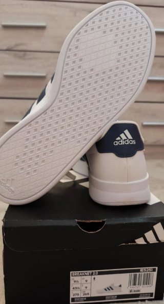 Adidas Breaknet 2.0 Talla 43 1/3 Blancas
