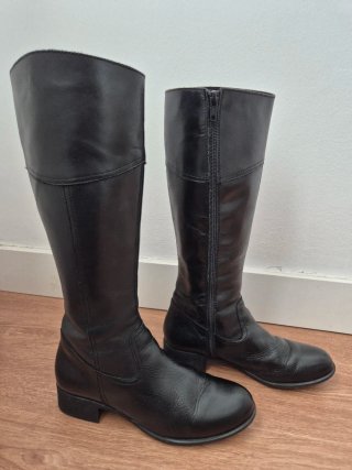 Botas altas de piel Chacal