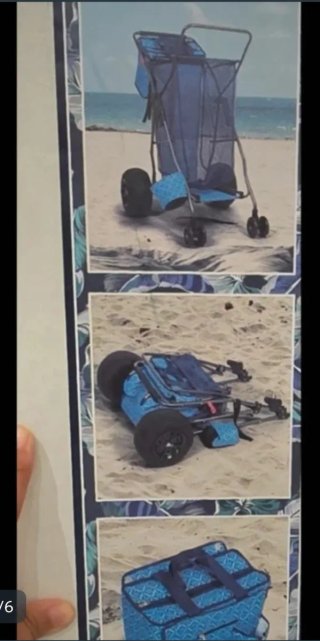 Carrito Playa Tommy Hilfiger Azul