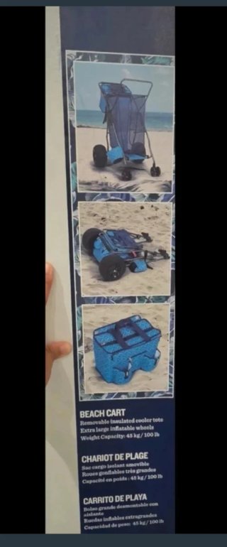 Carrito Playa Tommy Hilfiger Azul