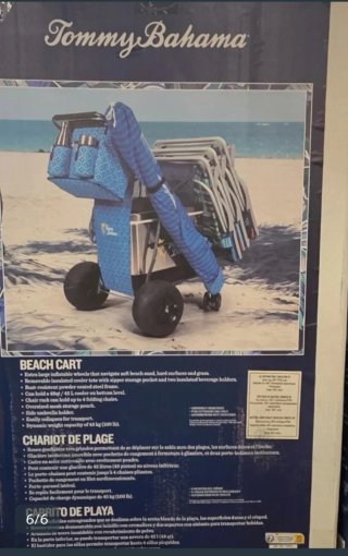 Carrito Playa Tommy Hilfiger Azul