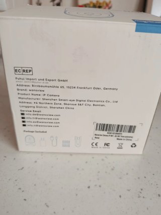 Cámara de seguridad Wansview WiFi