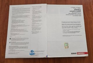 Libro di chimica Zanichelli