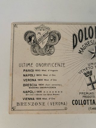 Fogli carta assorbente Dolomina Magnesia vintage