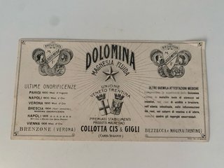 Fogli carta assorbente Dolomina Magnesia vintage