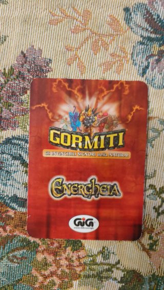 Gormiti Gheos con carta