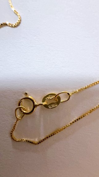 Collana con ciondolo a cuore in oro 18kt 750