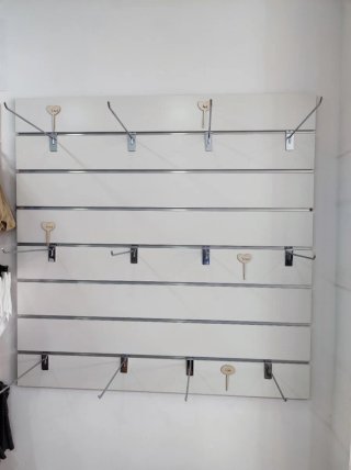 Panel de lamas con ganchos