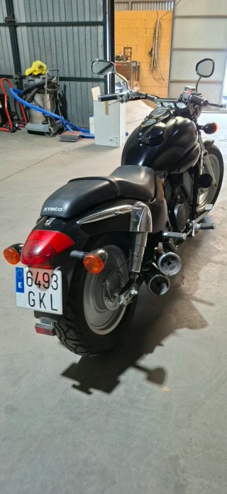 Kymco Venox Cruiser Negra/Plateada