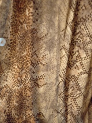 Camicia fantasia beige e marrone