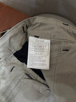 Pantalones Carhartt Aviation 36x32 Negros