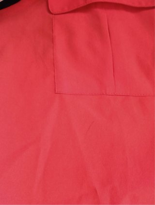 Blusa larga roja Divided Talla XS